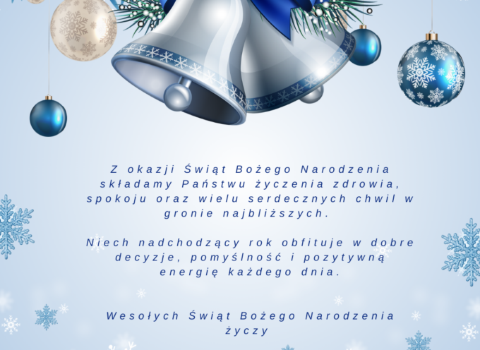 Kartka świąteczna 2025 - PL